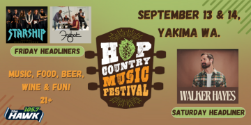 Starship and Foghat at the 2024 Hop Country Music Fest - Listen to Win Tickets from 105.7 The Hawk!