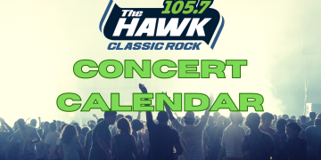105.7 The Hawk - Pacific Northwest Concert Calendar